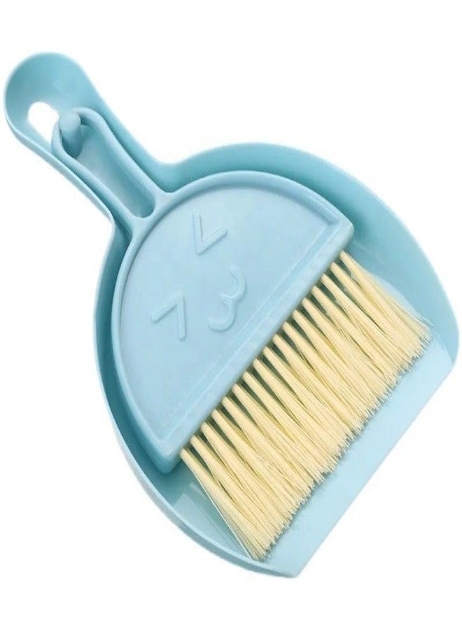 TOP TRICK Plastic Cleaning Broom Brush and Dustpan Set Broom Sweep Cleaning Brush Car Keyboard Cleaning Brush -1pcs Broom Brush and 1 pcs Dustpan Set - Image 4